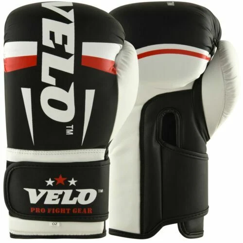 Velo Pro Fight Gear Boxing Gloves front view