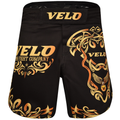 VELO Lightweight MMA Trunks black and gold design