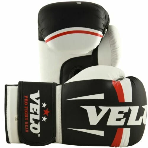 Velo Pro Fight Gear Boxing Gloves angle view