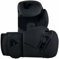 Velo Unisex Leather Boxing Gloves – Black